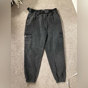 Black Cargo Pants